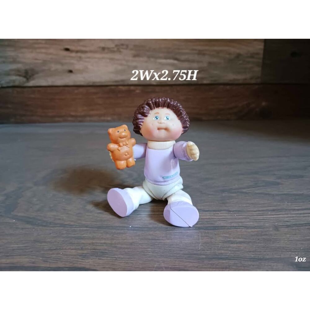 Vintage Cabbage Patch Kid posable plastic figure doll 1984